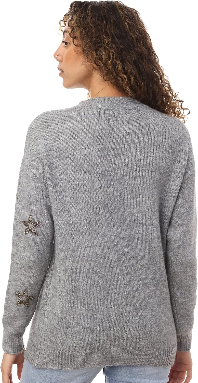 Matalan Women's Long Sleeve Casual Fit Pullover Sweater