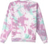 Ravin Men's Ribbed Neck & Cuffs Tie-Dye Printed Hoodie