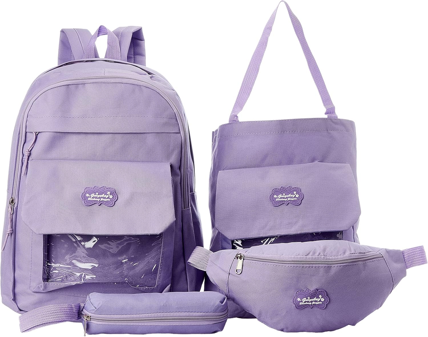 Generic Unisex MOT-230 Backpack - Purple, L