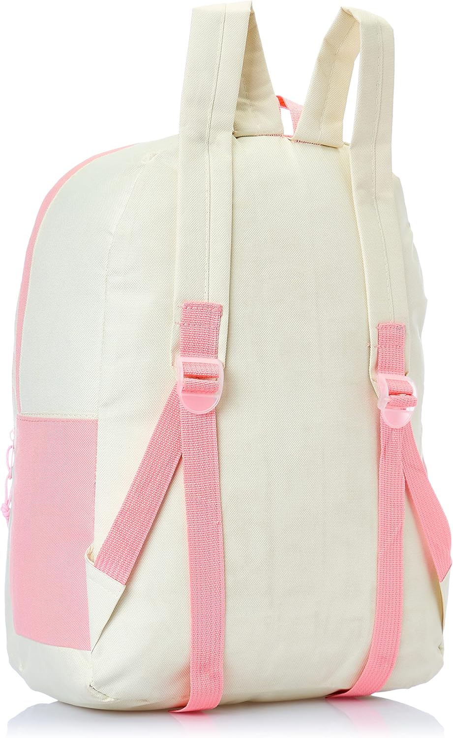 Generic Unisex MOT-217 Backpack - White and Pink, L