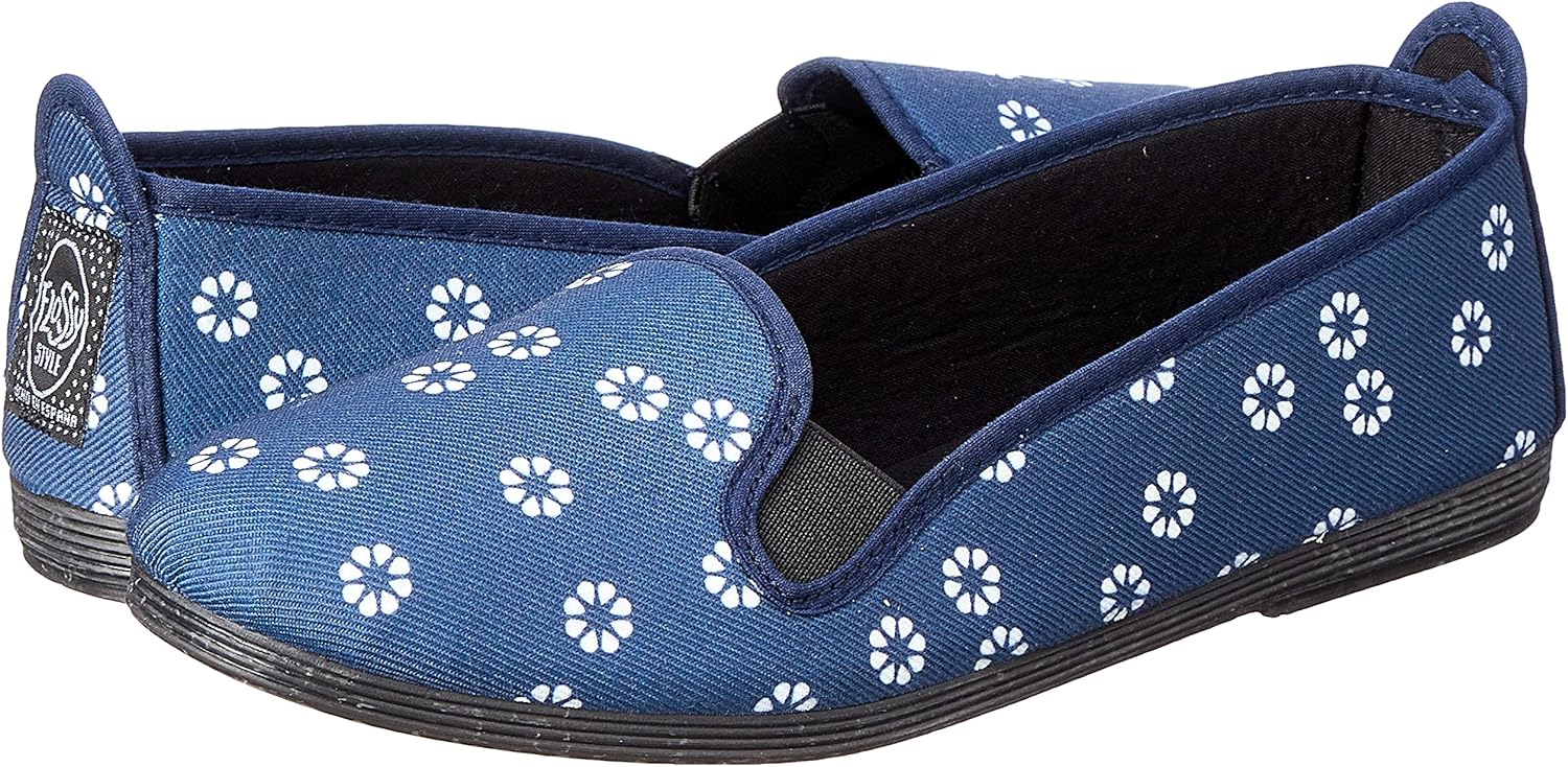 Flossy Women's 5610-MARINO Canvas Ballet Flats