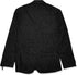 ESLA Men’s Heather Charcoal Black Regular Buttoned Blazer