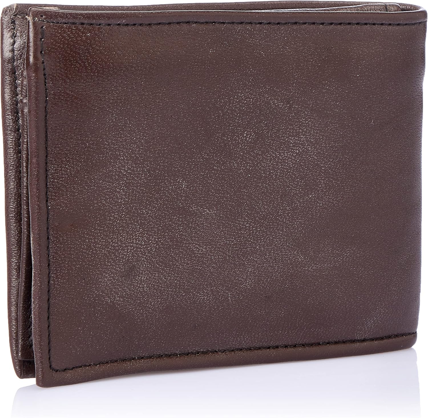 OX Dark Brown Leather For Men - Bifold Wallets