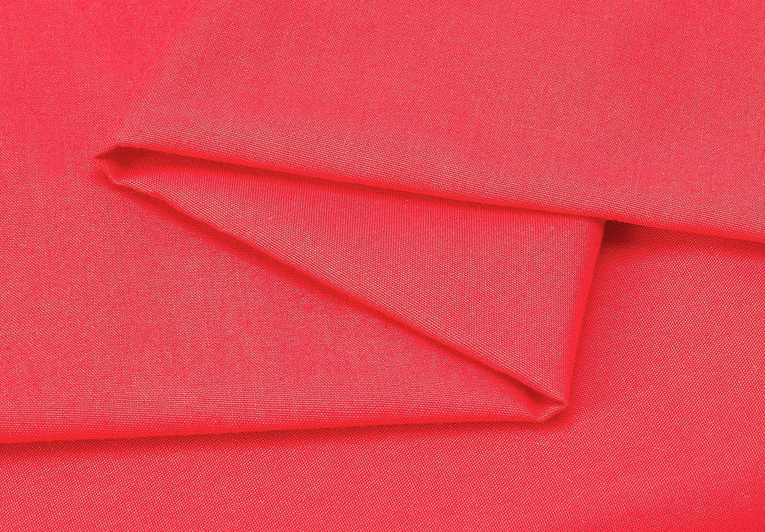 Home of Linen - Flat Sheet, 260 x 260 cm, Red