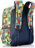 Cubs Polyester Patterned Zip-Around Unisex School Backpack with Front Pocket and Adjustable Shoulder Straps - Multi Color