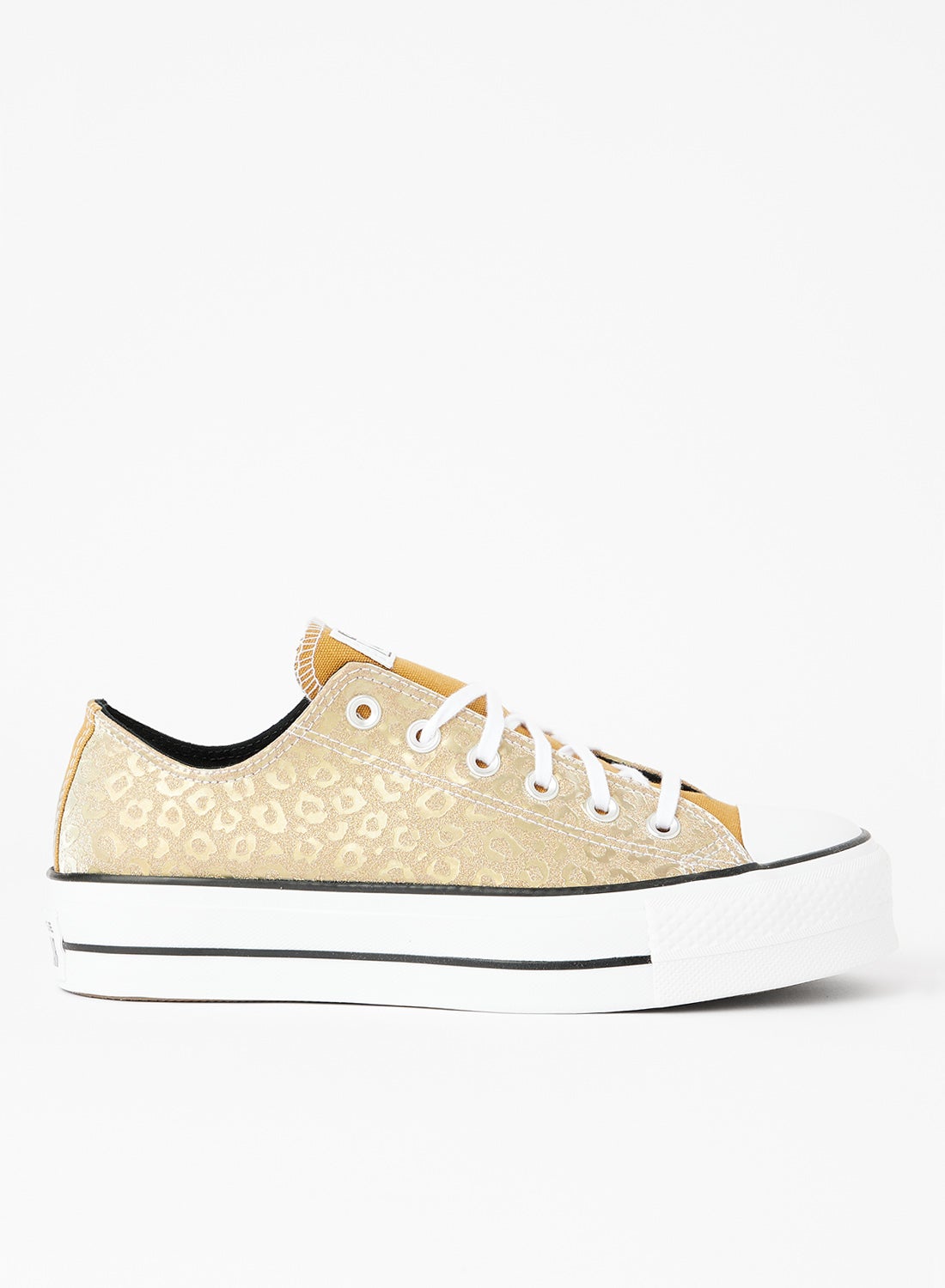 حذاء CONVERSE Glam Chuck Taylor All Star الرياضي - ذهبي