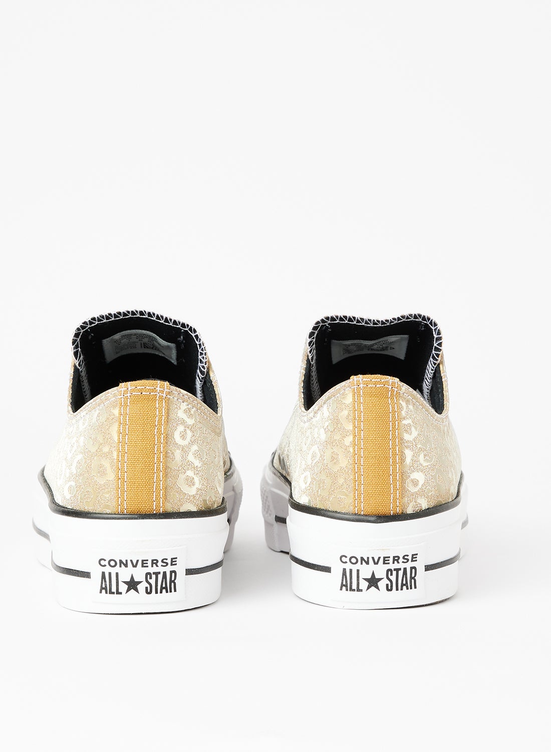 حذاء CONVERSE Glam Chuck Taylor All Star الرياضي - ذهبي